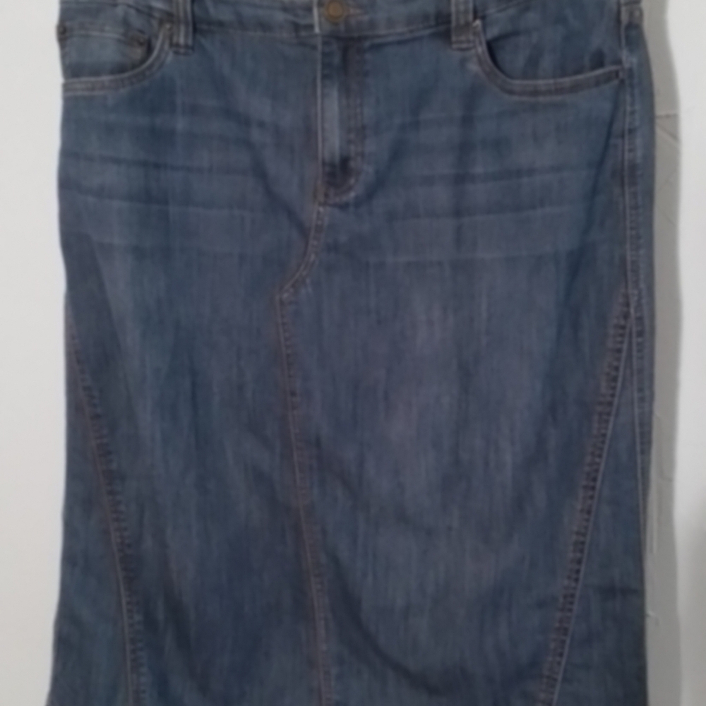 Christopher & Banks Denium Skirt